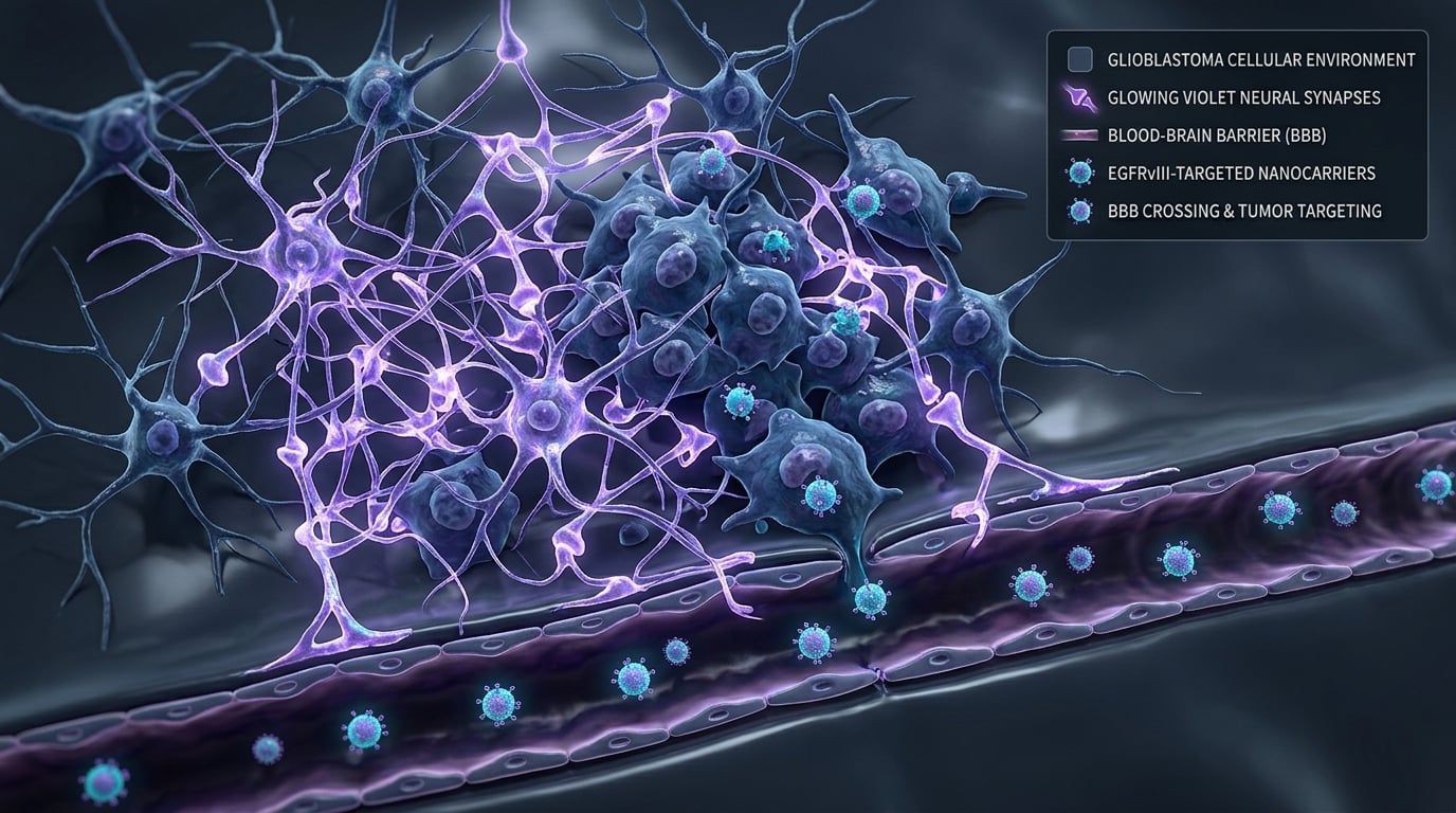 Glioblastoma 3D Render